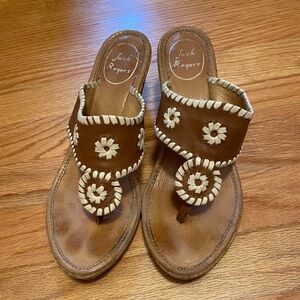 Jack Rogers wedge shoes size 8